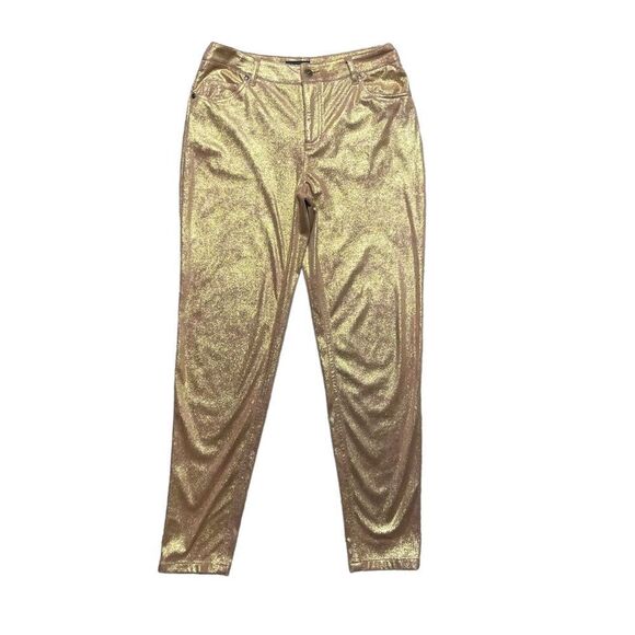 Eric Rose Gold Shimmer Pant - Picture 1 of 13